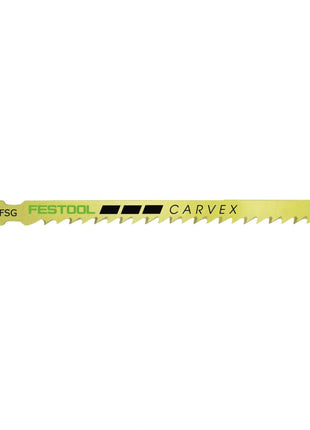 Festool S 105/4 FSG/20 WOOD Universal Lame de scie sauteuse 20 Stk. ( 204332 ) dents de sertissage rectifiées, acier HCS