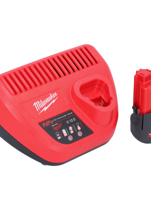 Milwaukee M12 BST 251 Akku Tacker 12 V 6 14 mm 1x Akku 2 5 Ah Ladegeraet 2 - toolbrothers