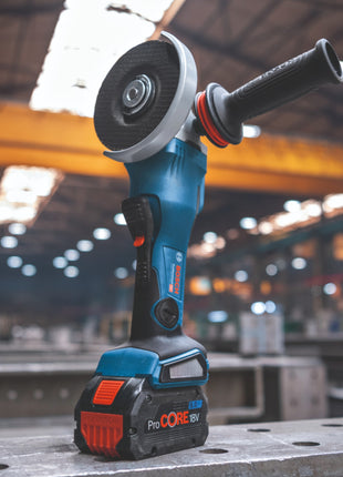 Bosch GWS 18V 15 PSC Professional Akku Winkelschleifer 18 V 125 mm BITURBO Brushless 2x ProCORE Akku 4 0 Ah Ladegeraet 4 - toolbrothers