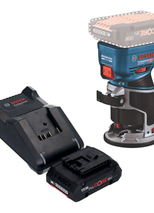 Bosch GKF 18V 8 Professional Akku Kantenfraese 18 V 8 0 mm Brushless 1x ProCORE Akku 4 0 Ah Ladegeraet 0 - toolbrothers