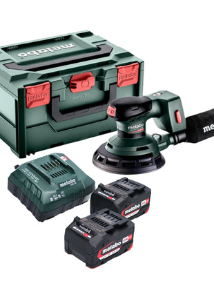 Metabo SXA 18 LTX 150 BL Akku Exzenterschleifer 18 V 150 mm Brushless 2x Akku 4 0 Ah Ladegeraet metaBOX 0 - toolbrothers