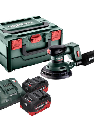 Metabo SXA 18 LTX 150 BL Akku Exzenterschleifer 18 V 150 mm Brushless 2x LiHD Akku 5 5 Ah Ladegeraet metaBOX 0 - toolbrothers