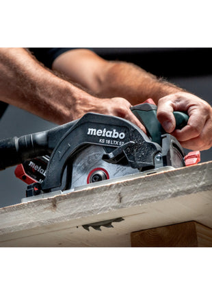 Metabo KS 18 LTX 57 Akku Handkreissaege 18 V 165 mm 1x LiHD Akku 5 5 Ah ohne Ladegeraet 4 - toolbrothers