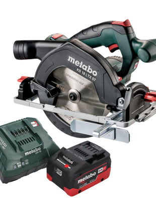 Metabo KS 18 LTX 57 Akku Handkreissaege 18 V 165 mm 1x LiHD Akku 5 5 Ah Ladegeraet 0 - toolbrothers