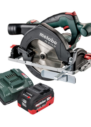 Metabo KS 18 LTX 57 Akku Handkreissaege 18 V 165 mm 1x LiHD Akku 10 0 Ah Ladegeraet 0 - toolbrothers