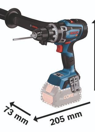 Bosch GSR 18V 150 C Professional Akku Bohrschrauber 18 V 150 Nm Brushless 2x Akku 4 0 Ah Ladegeraet 4 - toolbrothers