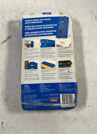 Kreg LR32 Lochreihen Bohrschablone 32 mm blau 5 mm Bohrer Gebraucht 0 - toolbrothers