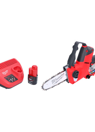 Milwaukee M12 FHS 201 Akku Astsaege 12 V 15 cm Brushless 1x Akku 2 0 Ah Ladegeraet 0 - toolbrothers