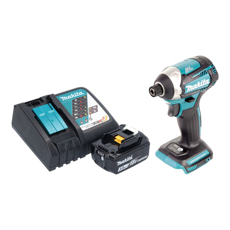 Makita DTD 154 RF1 Akku Schlagschrauber 18 V 175 Nm 1 4 Brushless 1x Akku 3 0 Ah Ladegeraet 0 - toolbrothers