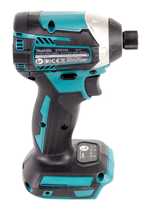 Makita DTD 154 RF1 Akku Schlagschrauber 18 V 175 Nm 1 4 Brushless 1x Akku 3 0 Ah Ladegeraet 4 - toolbrothers