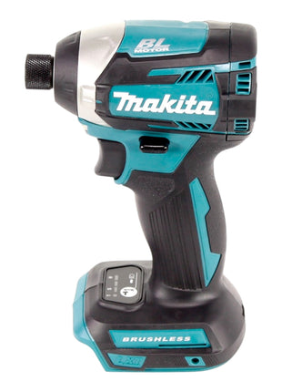 Makita DTD 154 RGJ Akku Schlagschrauber 18 V 175 Nm 1 4 Brushless 2x Akku 6 0 Ah Ladegeraet Makpac 1 - toolbrothers