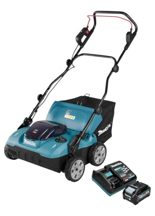 Makita UV 001 GM101 Akku Vertikutierer 40 V max XGT 38 cm 50 l Brushless 1x Akku 4 0 Ah Ladegeraet 0 - toolbrothers
