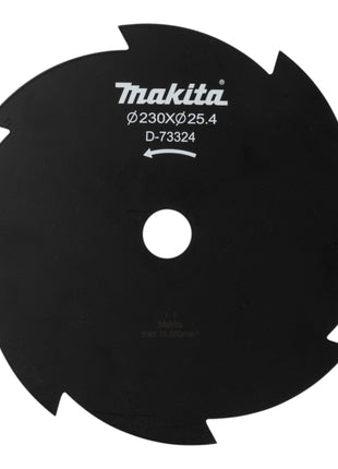Makita Wirbelblatt 230 x 25 mm 8 Zaehne D 73324 fuer Akku Freischneider UR 101 C 0 - toolbrothers
