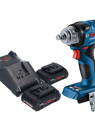 Bosch GDS 18V 330 HC Professional Akku Schlagschrauber 18 V 330 Nm 1 2 Brushless 2x ProCORE Akku 4 0 Ah Ladegeraet 0 - toolbrothers