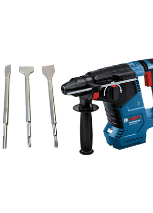 Bosch GBH 18V 24 C Professional Akku Bohrhammer 18 V 2 4 J Brushless SDS plus 4 tlg Meissel Set ohne Akku ohne Ladegeraet 0 - toolbrothers