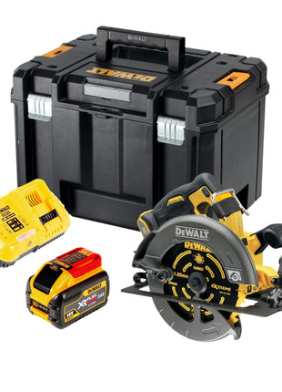 DeWALT DCS 578 X1T Akku Kreissaege 54V XR FlexVolt 190 mm Brushless 1x Akku 9 0 Ah Ladegeraet TSTAK 0 - toolbrothers