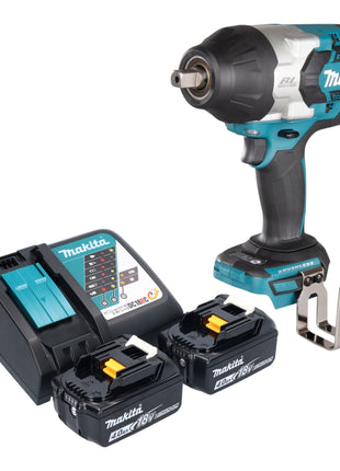 Makita DTW 1004 RM Akku Schlagschrauber 18 V 1050 Nm 1 2 Brushless 2x Akku 4 0 Ah Ladegeraet 0 - toolbrothers