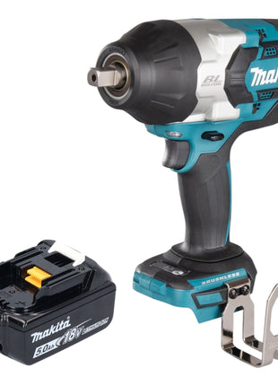 Makita DTW 1004 T1 Akku Schlagschrauber 18 V 1050 Nm 1 2 Brushless 1x Akku 5 0 Ah ohne Ladegeraet 0 - toolbrothers