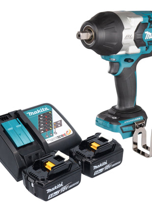Makita DTW 1004 RT Akku Schlagschrauber 18 V 1050 Nm 1 2 Brushless 2x Akku 5 0 Ah Ladegeraet 0 - toolbrothers