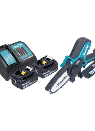 Makita DUC 101 SM201 Akku Astsaege 18 V 10 cm Brushless 2x Akku 4 0 Ah Ladegeraet 0 - toolbrothers