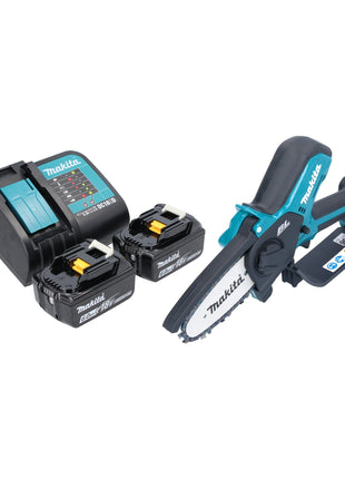 Makita DUC 101 SG201 Akku Astsaege 18 V 10 cm Brushless 2x Akku 6 0 Ah Ladegeraet 0 - toolbrothers