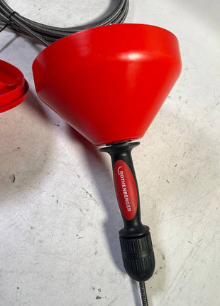 Rothenberger ROSPI 8 H E Plus Hand Rohrreinigungsgeraet Spirallaenge 7 5 m 72095 Gebraucht 3 - toolbrothers