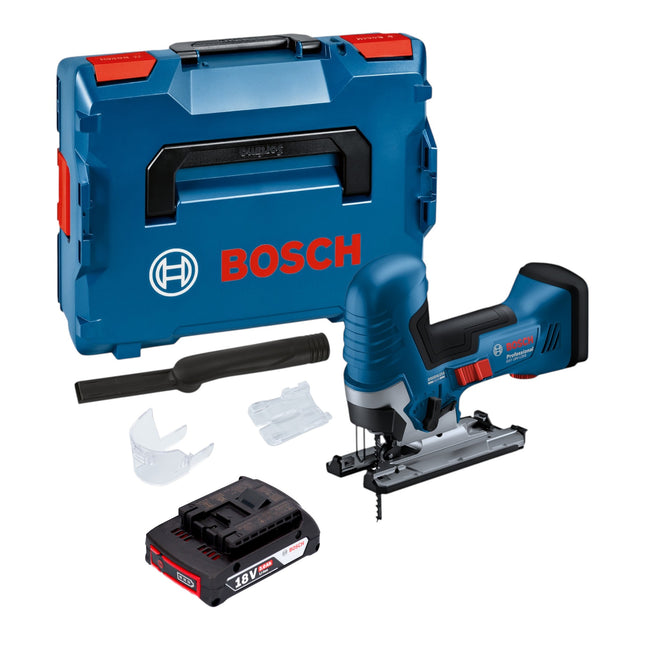 Bosch GST 18V 125 S Professional Akku Stichsaege 18 V 125 mm Brushless 1x Akku 2 0 Ah L Boxx ohne Ladegeraet 0 - toolbrothers