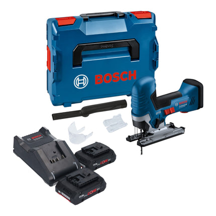 Bosch GST 18V 125 S Professional Akku Stichsaege 18 V 125 mm Brushless 2x ProCORE Akku 4 0 Ah Ladegeraet L Boxx 0 - toolbrothers