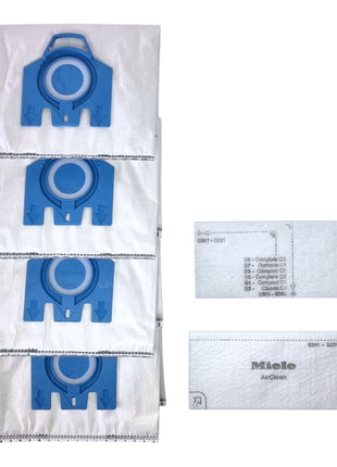 Miele HyClean Pure GN Staubsaugerbeutel 4 Stueck mit Filter 12421130 fuer Complete C2 C3 Classic C1 S8 S5 S2 1 - toolbrothers
