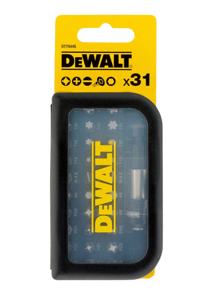 DeWalt DT7944S QZ Bit Set 31 teilig in Tough Case Pozidriv Phillips Schlitz Torx Hex 3 - toolbrothers