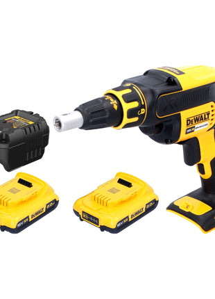 DeWalt DCF 620 D2 Akku Trockenbauschrauber 18 V 30 Nm Brushless 2x Akku 2 0 Ah Ladegeraet 0 - toolbrothers