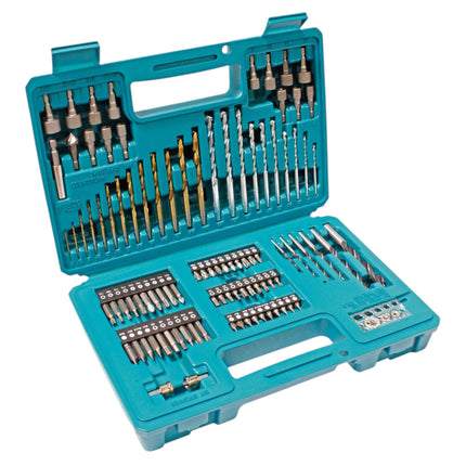 Makita DHP 458 Z Akku Schlagbohrschrauber 18 V 91 Nm 102 tlg Bit Bohrer Set ohne Akku ohne Ladegeraet 2 - toolbrothers