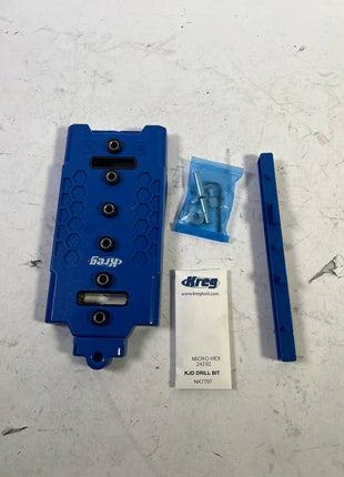 Kreg LR32 Lochreihen Bohrschablone 32 mm blau Leicht Gebraucht 0 - toolbrothers
