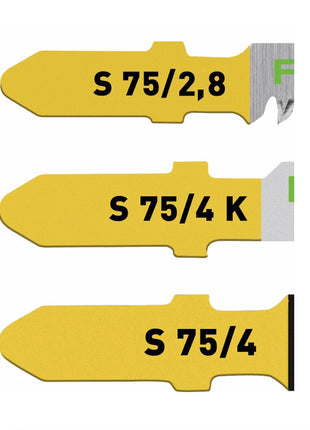 Festool Stichsägeblätter Set STS-Sort/50 W für Holz 50-teilig - je 10x Wood Fine Cut, Wood Universal, Wood Straight Cut, Wood Curves, Wood Basic ( 2x 204275 ) - Toolbrothers