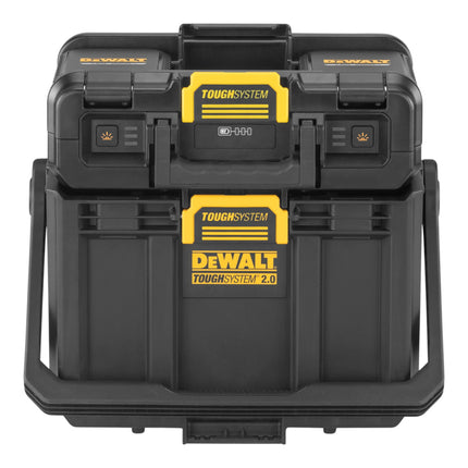 DeWalt DWST08061 1 Werkzeugbox mit integrierten Leuchten 395 x 352 x 255 mm ToughSystem 2 0 ohne Akku ohne Ladegeraet 3 - toolbrothers