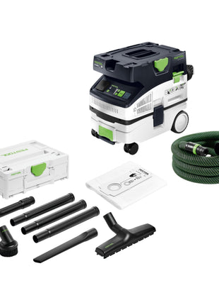 Festool CTL MINI I CLEANTEC Absaugmobil 1200 Watt 10 l Staubklasse L 578311 7 tlg Standard Reinigungsset 577257  0 - toolbrothers