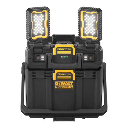 DeWalt DWST08061 1 Werkzeugbox mit integrierten Leuchten 395 x 352 x 255 mm ToughSystem 2 0 1x Powerstack Akku 5 0 Ah Ladegeraet 4 - toolbrothers