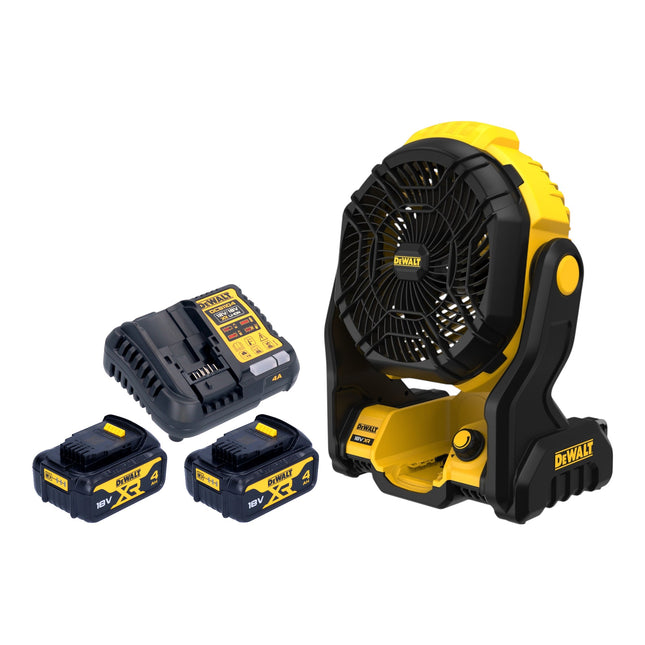 DeWalt DCE 512 M2 Akku Ventilator 18 V 2x Akku 4 0 Ah Ladegeraet 0 - toolbrothers