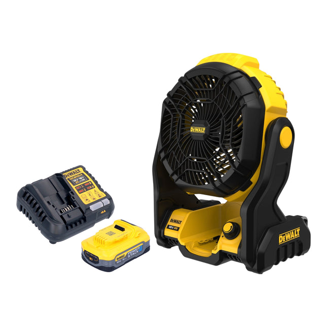 DeWalt DCE 512 H1 Akku Ventilator 18 V 1x Powerstack Akku 5 0 Ah Ladegeraet 0 - toolbrothers