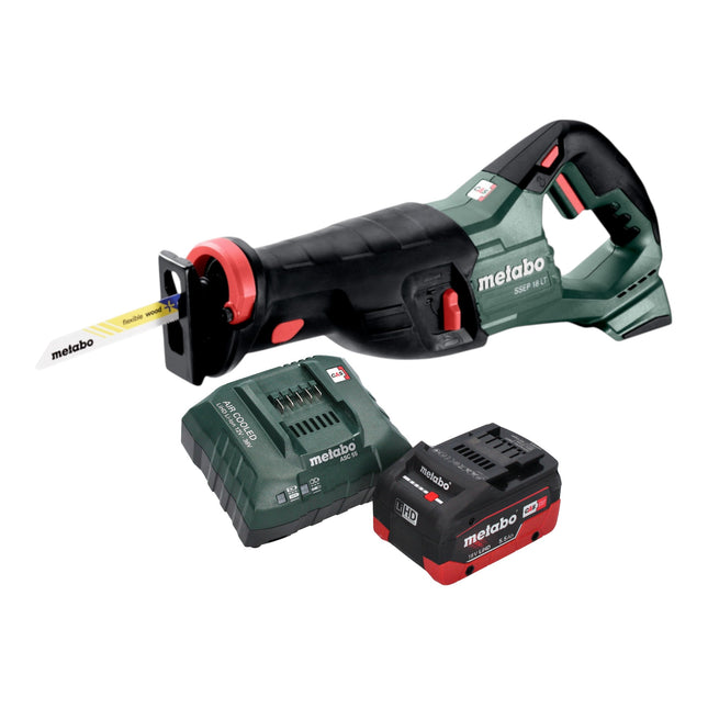 Metabo SSEP 18 LT Akku Saebelsaege 18 V 32 mm 1x LiHD Akku 5 5 Ah Ladegeraet 0 - toolbrothers