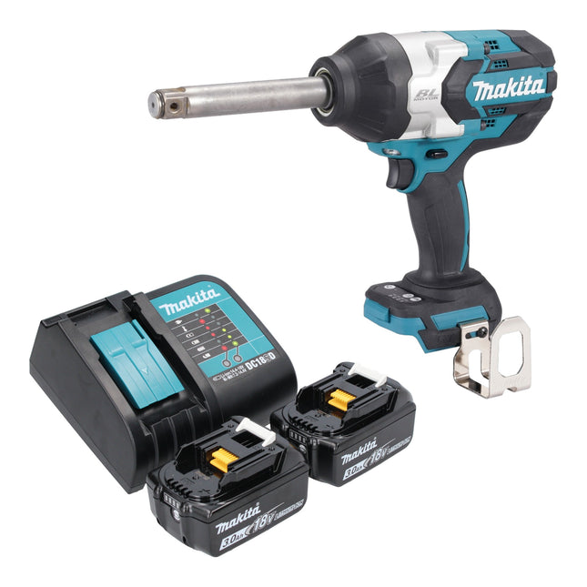 Makita DTW 1005 SF Akku Schlagschrauber 18 V 1360 Nm 3 4 Brushless 2x Akku 3 0 Ah Ladegeraet 0 - toolbrothers