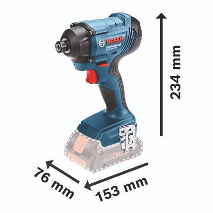 Bosch GDR 18 V-160 Cordless Impact Driver 18 V 1/4" + Insert L-Boxx - without Battery, without Charger, without Carry Case ( 06019G5106 )