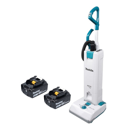 Makita DVC 560 T2 Akku Staubsauger 36 V 2x 18 V 5 l Brushless 2x Akku 5 0 Ah ohne Ladegeraet 0 - toolbrothers