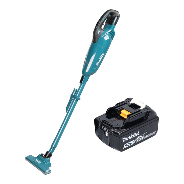 Makita DCL 283 FT1 Akku Staubsauger 18 V 0 73 l Brushless 1x Akku 5 0 Ah ohne Ladegeraet 0 - toolbrothers