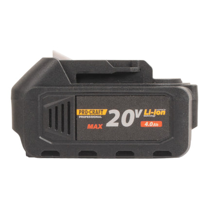 Procraft 2x 20 4 Akku 20 V 4 0 Ah 4000 mAh Li ion mit Ladestandsanzeige 2 - toolbrothers