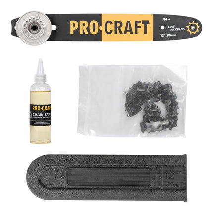 Procraft PKA42Libb Akku Kettensaege 20 V 304 mm Brushless 1x Akku 4 0 Ah Ladegeraet 4 - toolbrothers