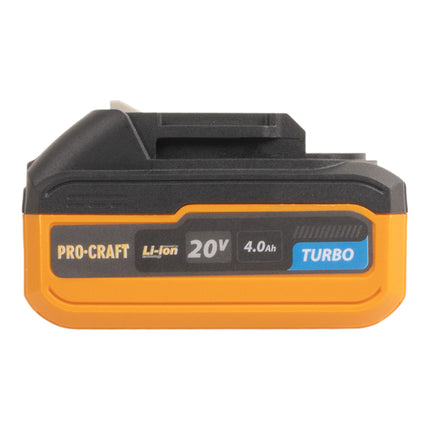 Procraft Industrial AG125Bbb Akku Winkelschleifer 20 V 125 mm Brushless 1x Akku 4 0 Ah RHINO Toolcase ohne Ladegeraet 4 - toolbrothers