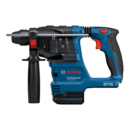 Bosch GBH 18V 22 Professional Akku Bohrhammer 18 V 1 9 J SDS Plus Brushless 0611924002 2x Akku 4 0 Ah Ladegeraet L Boxx 1 - toolbrothers