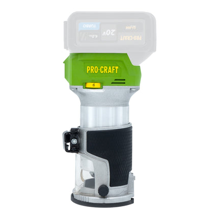 Procraft POB24bb Akku Multifunktionsfraese 20 V 6 8 mm Brushless 1x Akku 4 0 Ah ohne Ladegeraet 1 - toolbrothers