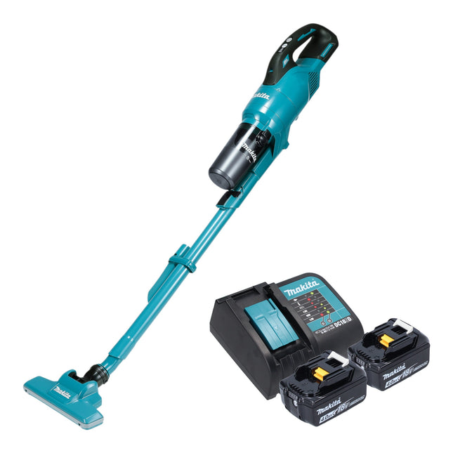 Makita DCL 286 FSM2 Akku Staubsauger 18 V 0 25 l Brushless 2x Akku 4 0 Ah Ladegeraet 0 - toolbrothers